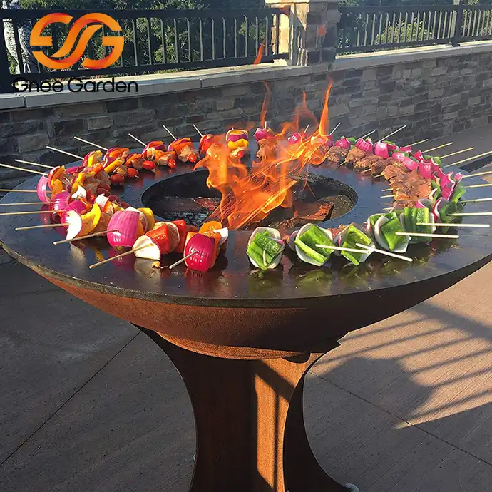 Уличная кухня из коррозионностойкой стали GN-BBQ-210 гриль для барбекю image