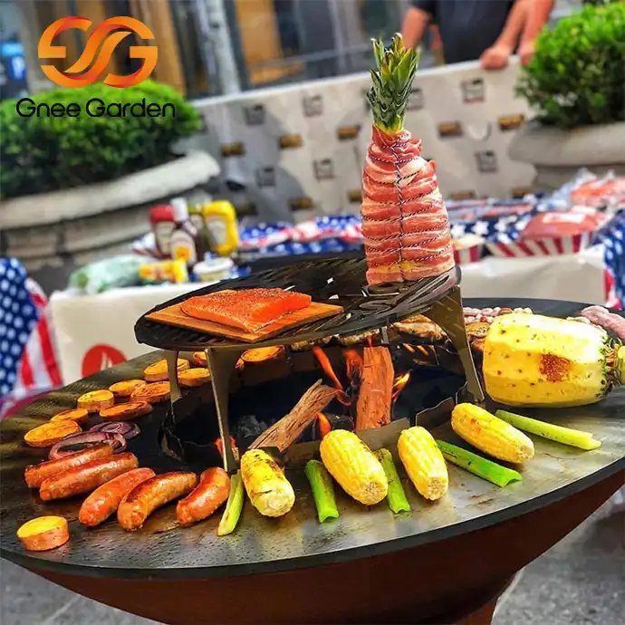 Уличная кухня из коррозионностойкой стали GN-BBQ-210 гриль для барбекю image 4
