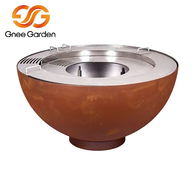 Corten Steel GN-BBQ-212 Задний двор Барбекю Гриль image 3