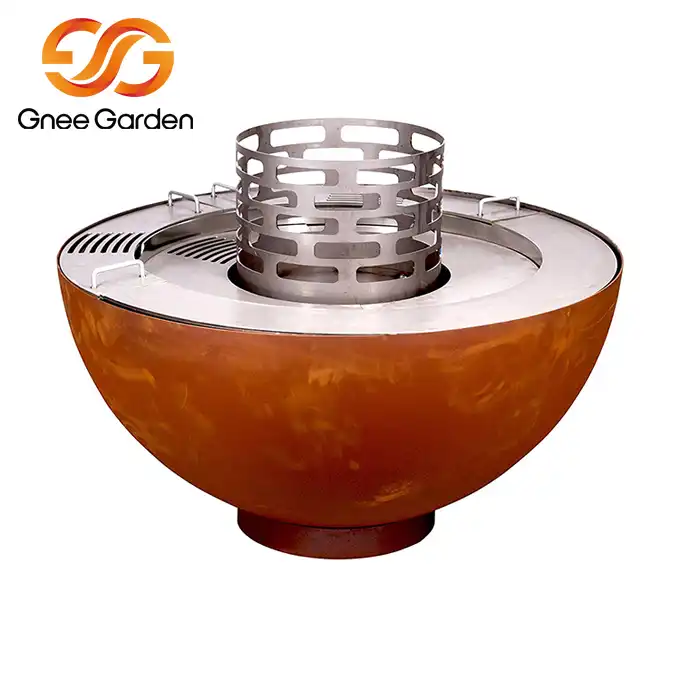 Corten Steel GN-BBQ-212 Задний двор Барбекю Гриль image 5