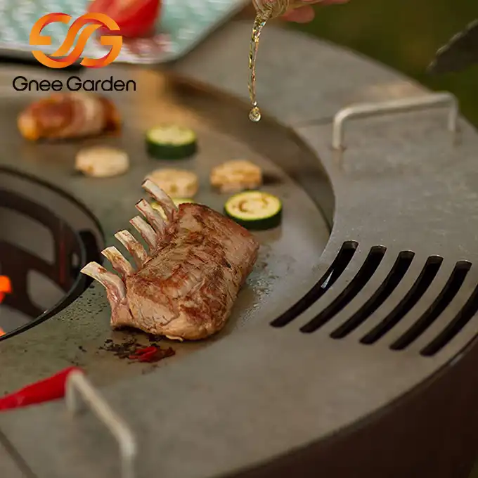 Corten Steel GN-BBQ-212 Задний двор Барбекю Гриль image 6