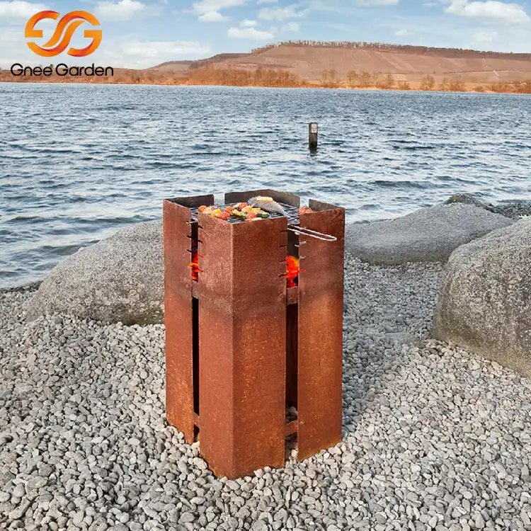 Кортеновая сталь GN-BBQ-202 гриль для барбекю image 2