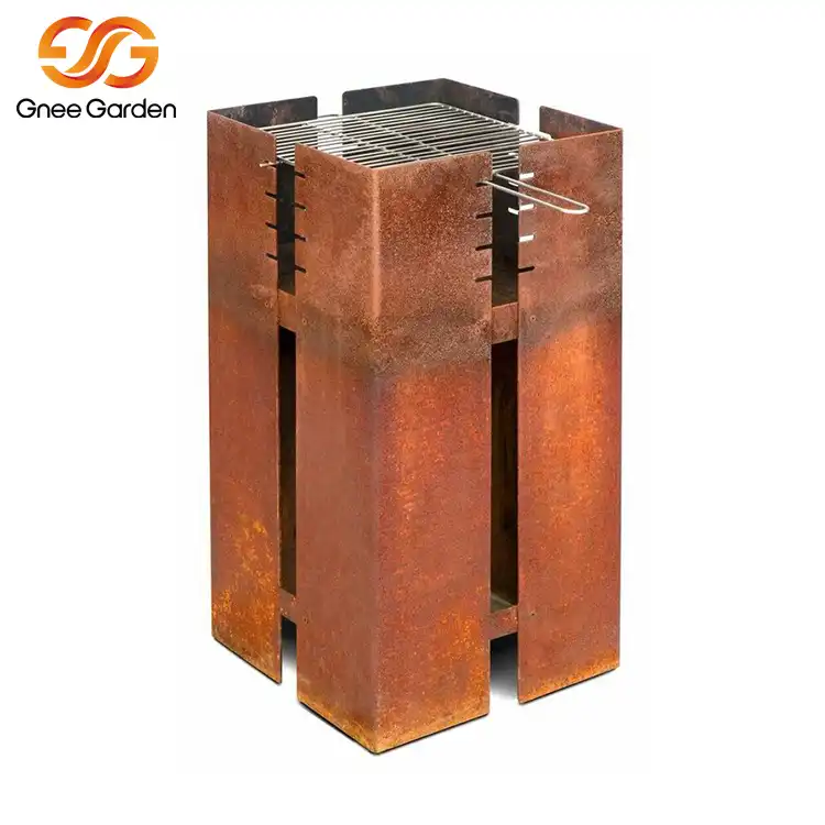 Кортеновая сталь GN-BBQ-202 гриль для барбекю image