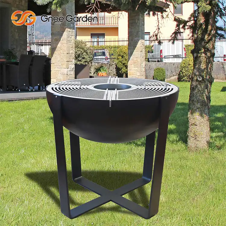 Кортен Сталь GN-BBQ-201 Барбекю Костровая Яма Гриль image 3