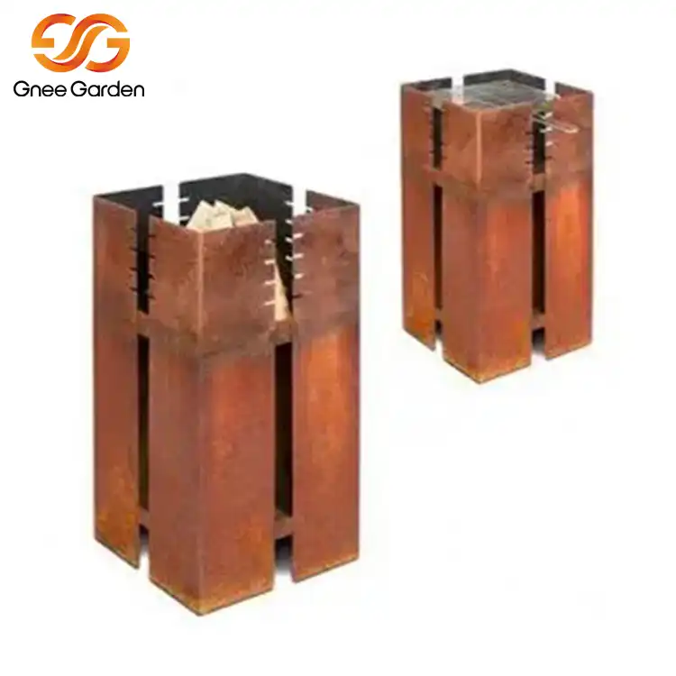 Кортеновая сталь GN-BBQ-202 гриль для барбекю image 3
