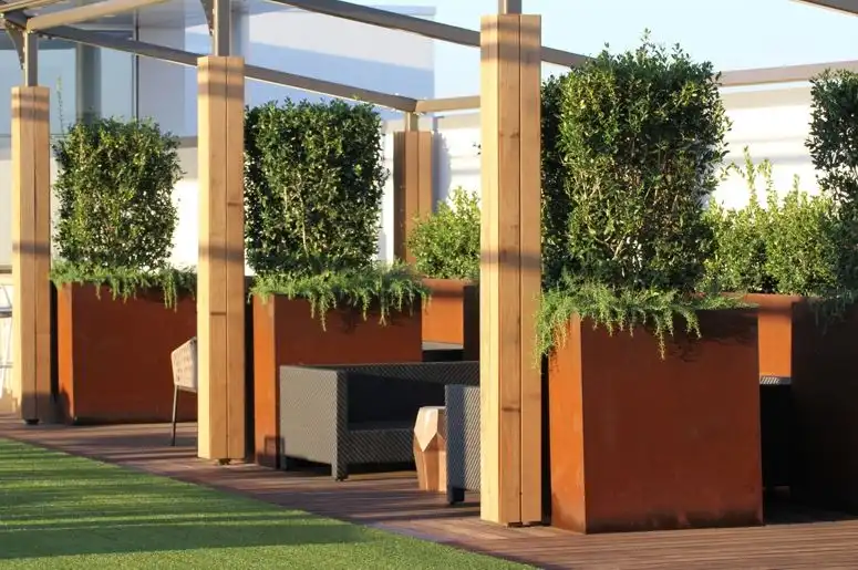 Кашпо из стали Corten: Красота на долгие годы image