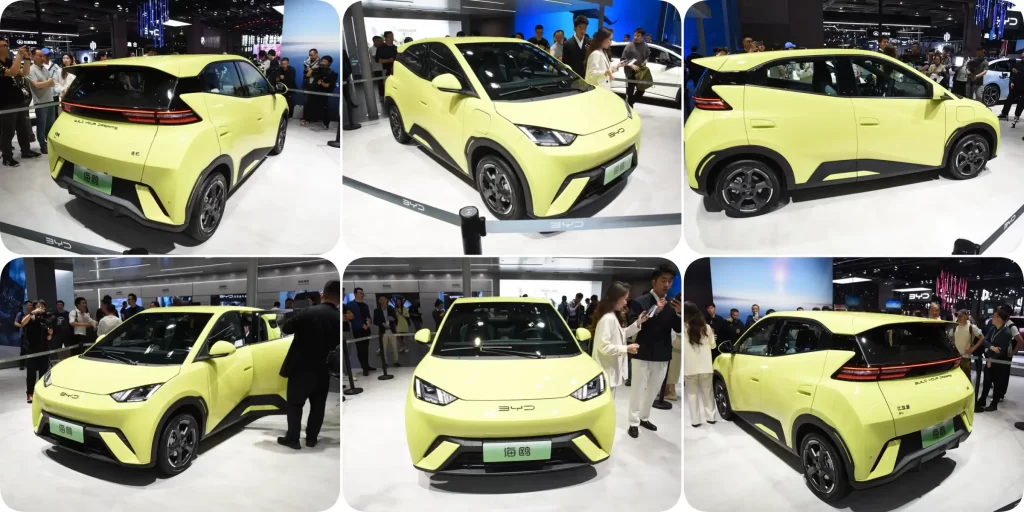 Габариты BYD Seagull