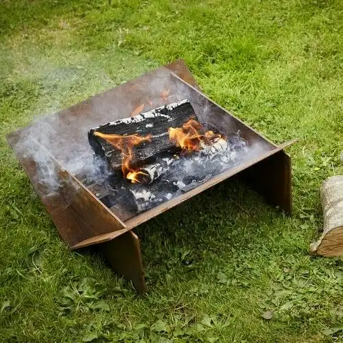 Пропановая костровая чаша из кортеновской стали image 2