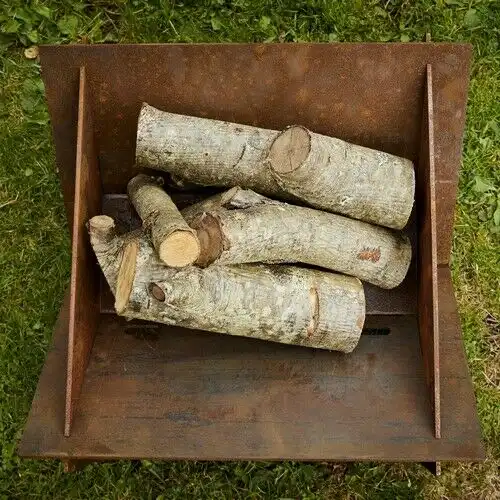 Пропановая костровая чаша из кортеновской стали image 4