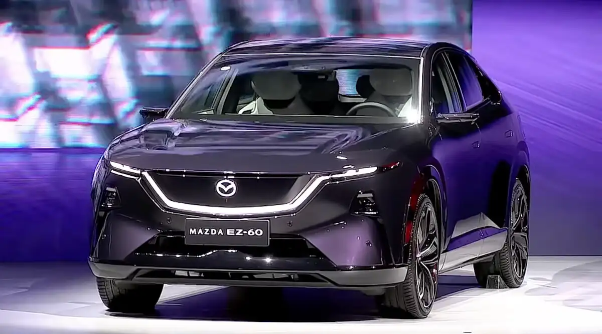 Mazda EZ-60 привлекает молодую аудиторию и лидирует в сегменте среднеразмерных SUV на новых источниках энергии image